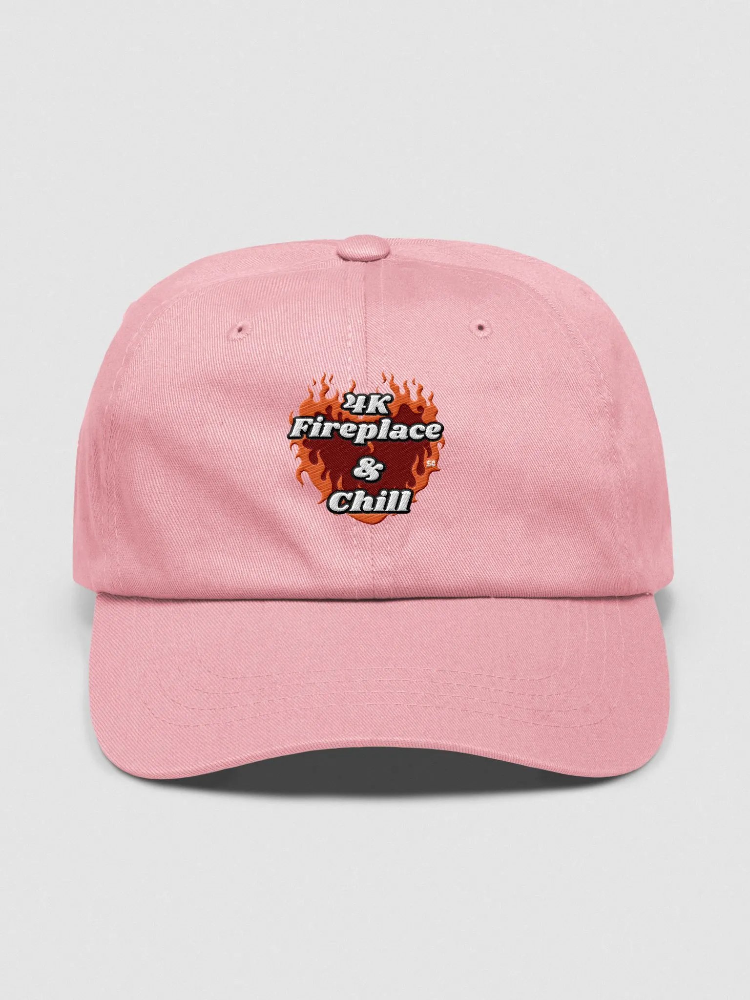Flaming Heart - 4K Fireplace & Chill | Embroidered Cap product image (13)