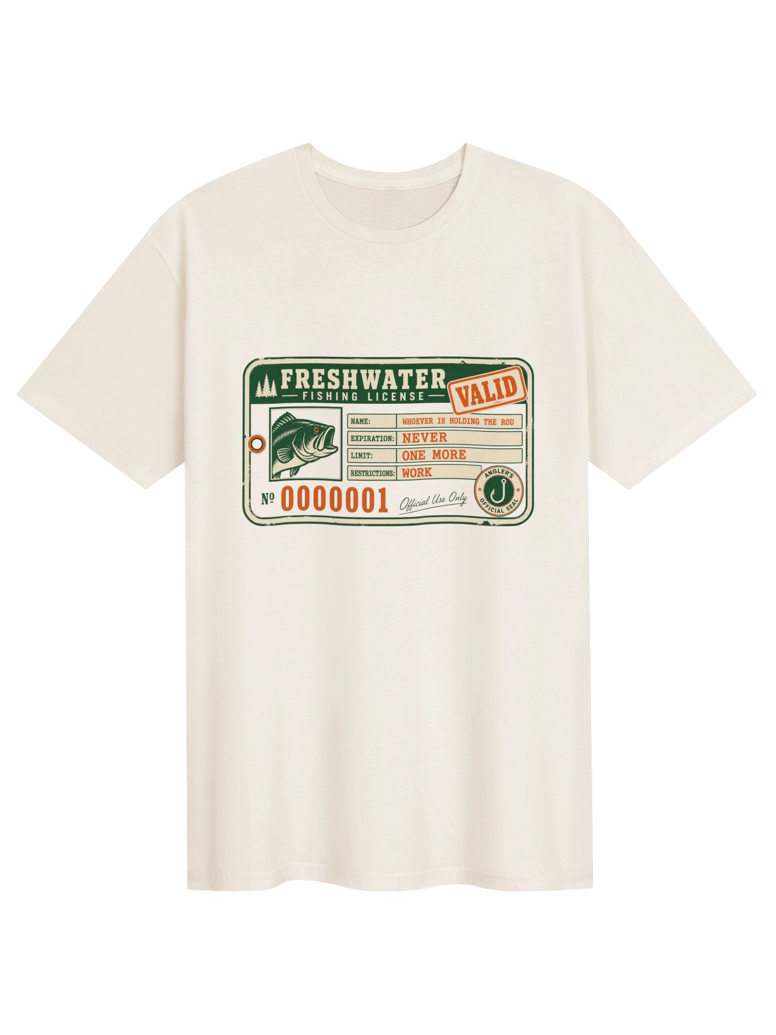 Licensed to Fish T-Shirt product image (1)