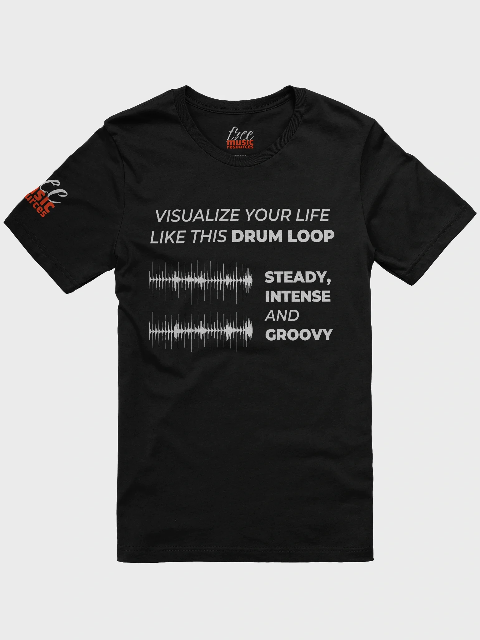 Visualize Your Groove – Waveform Unisex Tee