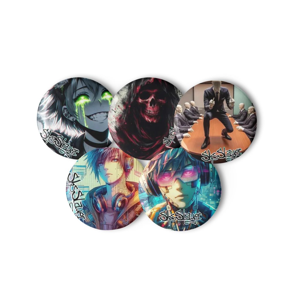 ShsSlayer Pin Button Set product image (3)