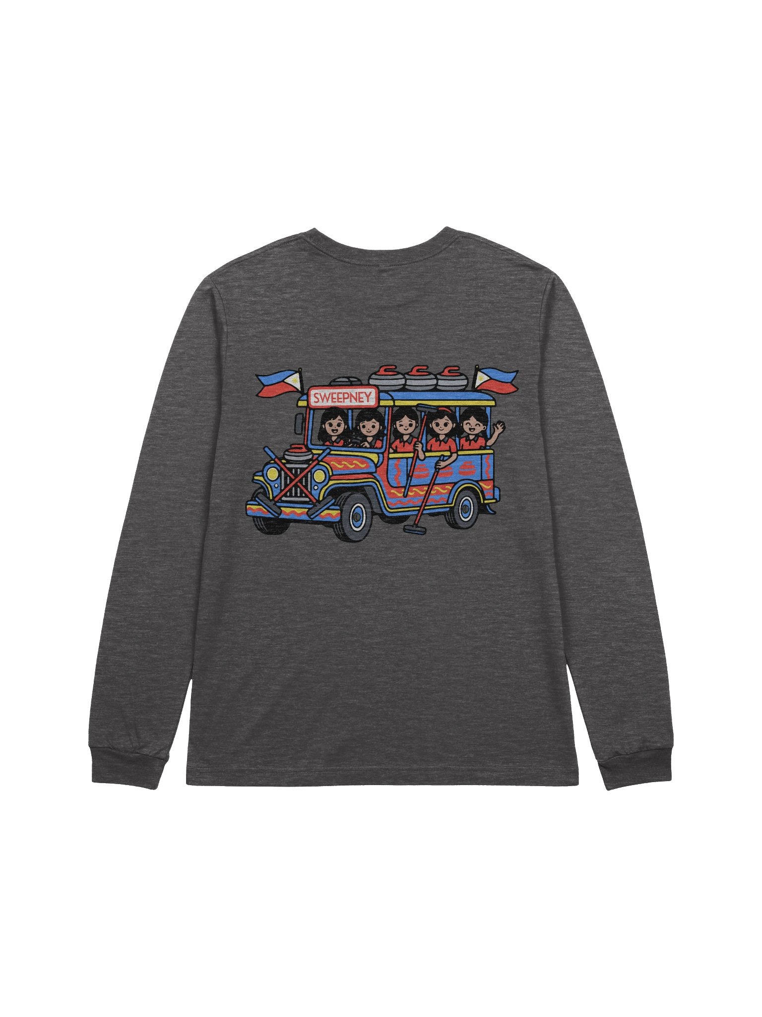 "Sweepney" Long Sleeve T-Shirt product image (3)