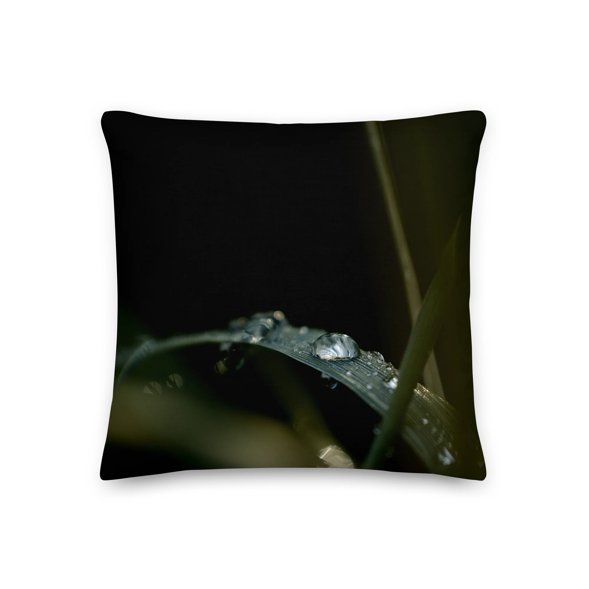 Premium pillow - Dew drops on grass product image (2)