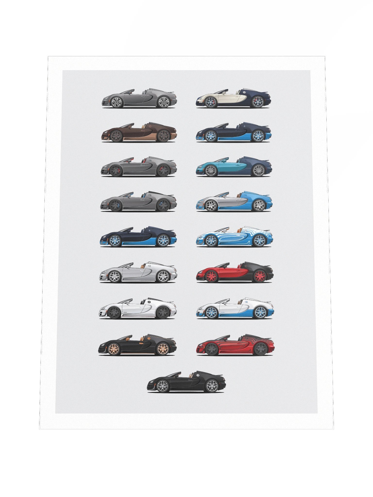 Full set of Veyron Grand Sport Vitesse currently in the USA product image (7)
