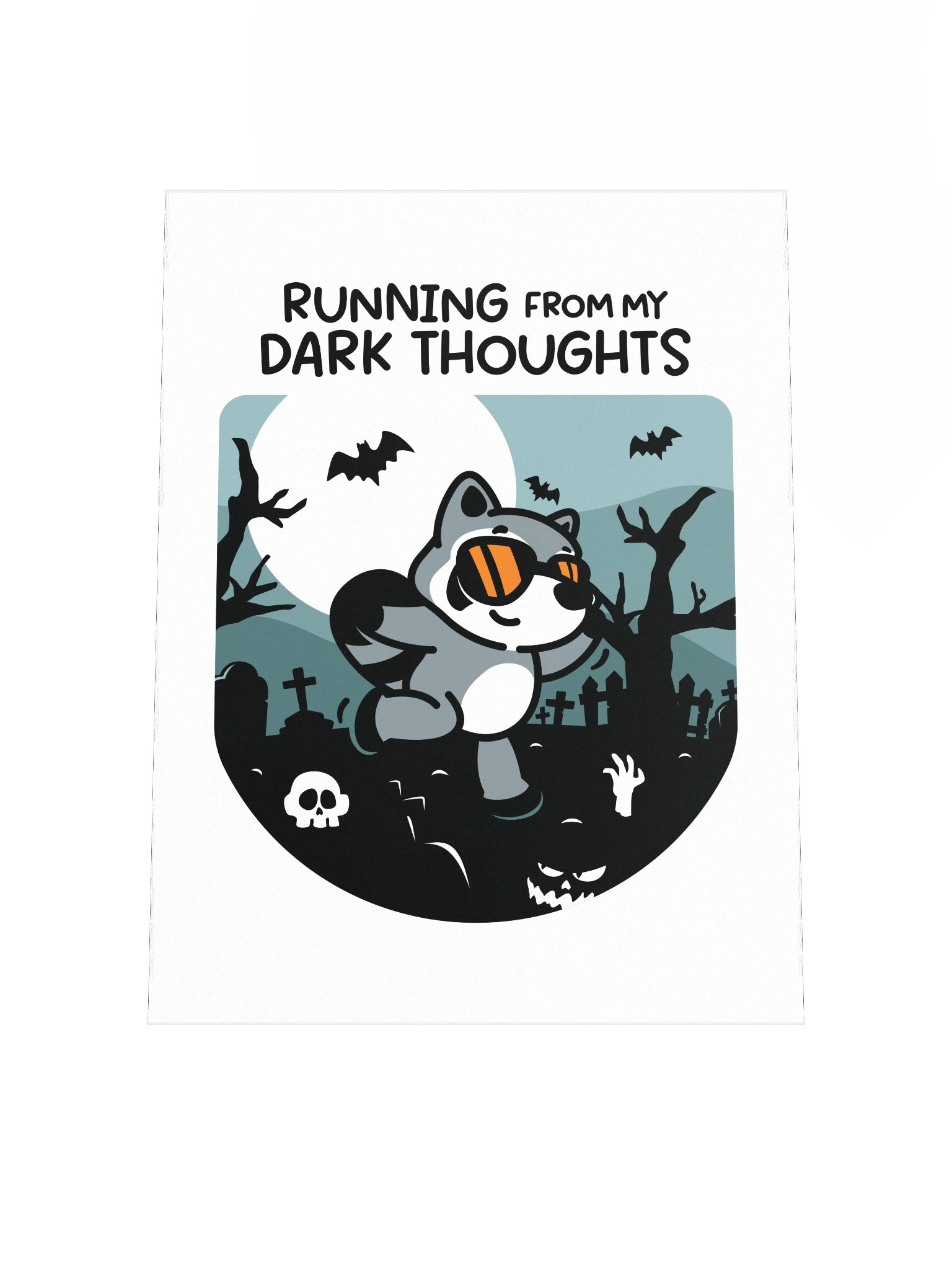 Running From My Dark Thoughts Poster product image (4)