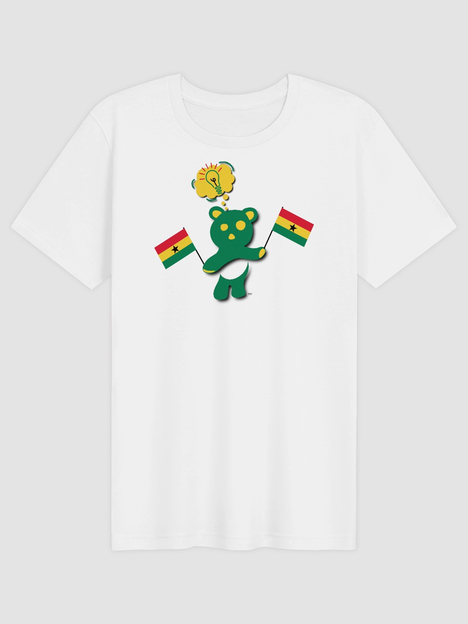 Ghana — Country Bear T-Shirt | BehrBrained Media product image (7)