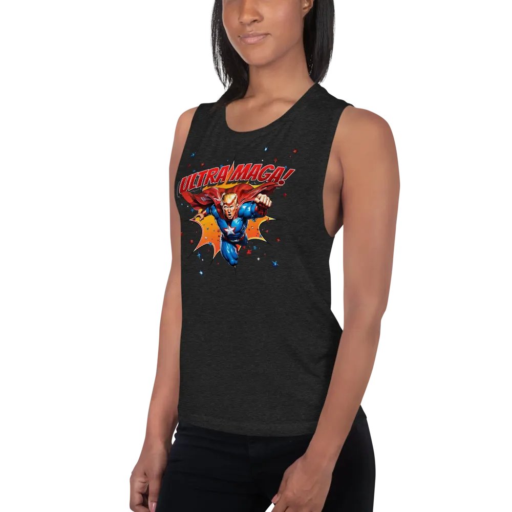 Ultra MAGA! - Women's Flowy Muscle Tank product image (1)