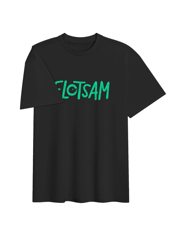 flotsam logo oversized tee product image (2)