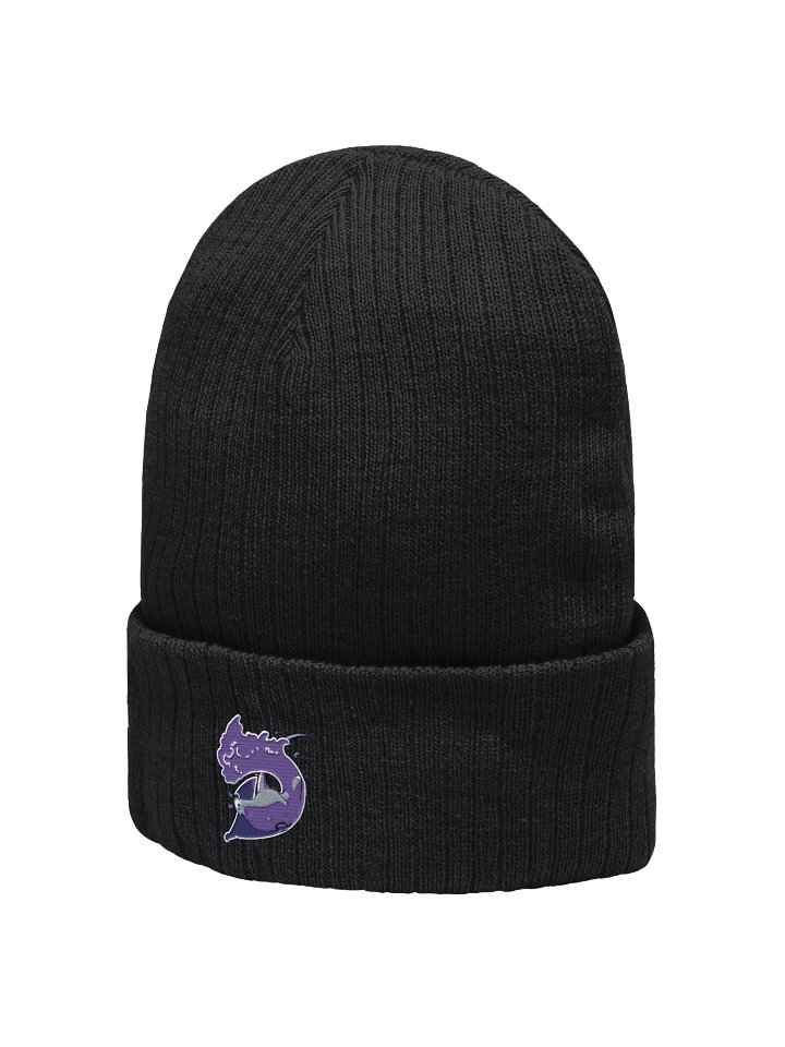 Whimsical Stingray Dreams Ribbed Beanie product image (9)