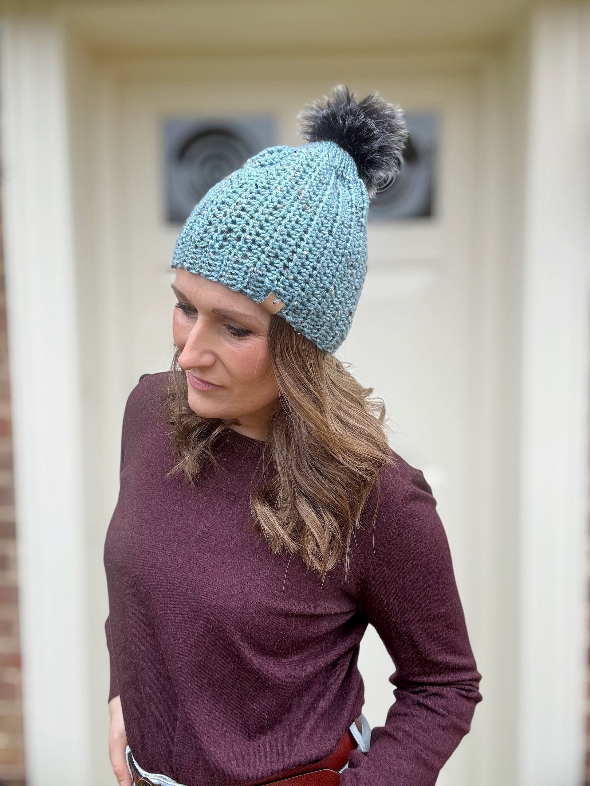 Easy Crochet Hat Pattern Baby to Adult Sizes | HanJan Crochet