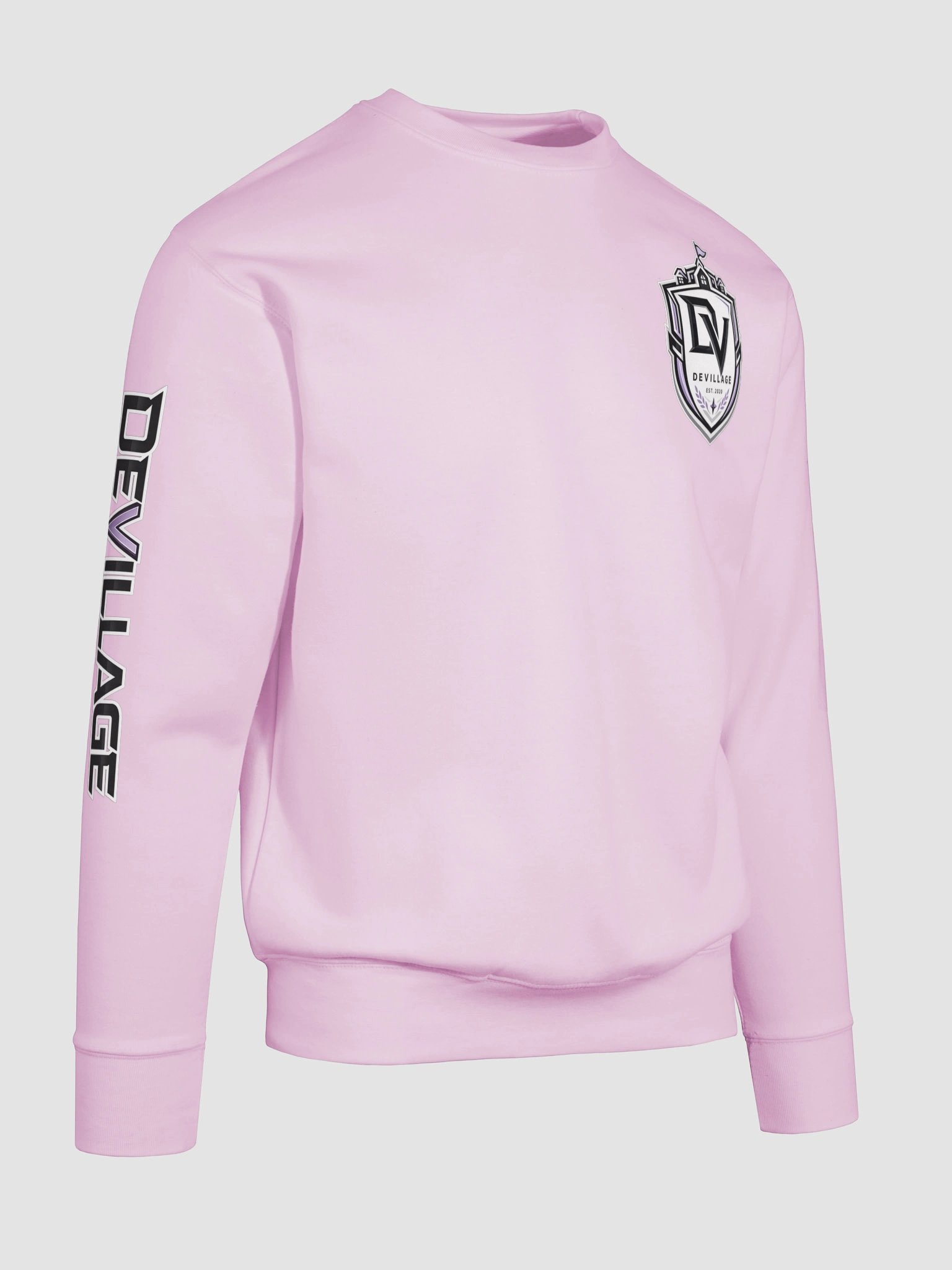 DeVILLAGE Premium Sweatshirt (WHT CREST) product image (10)