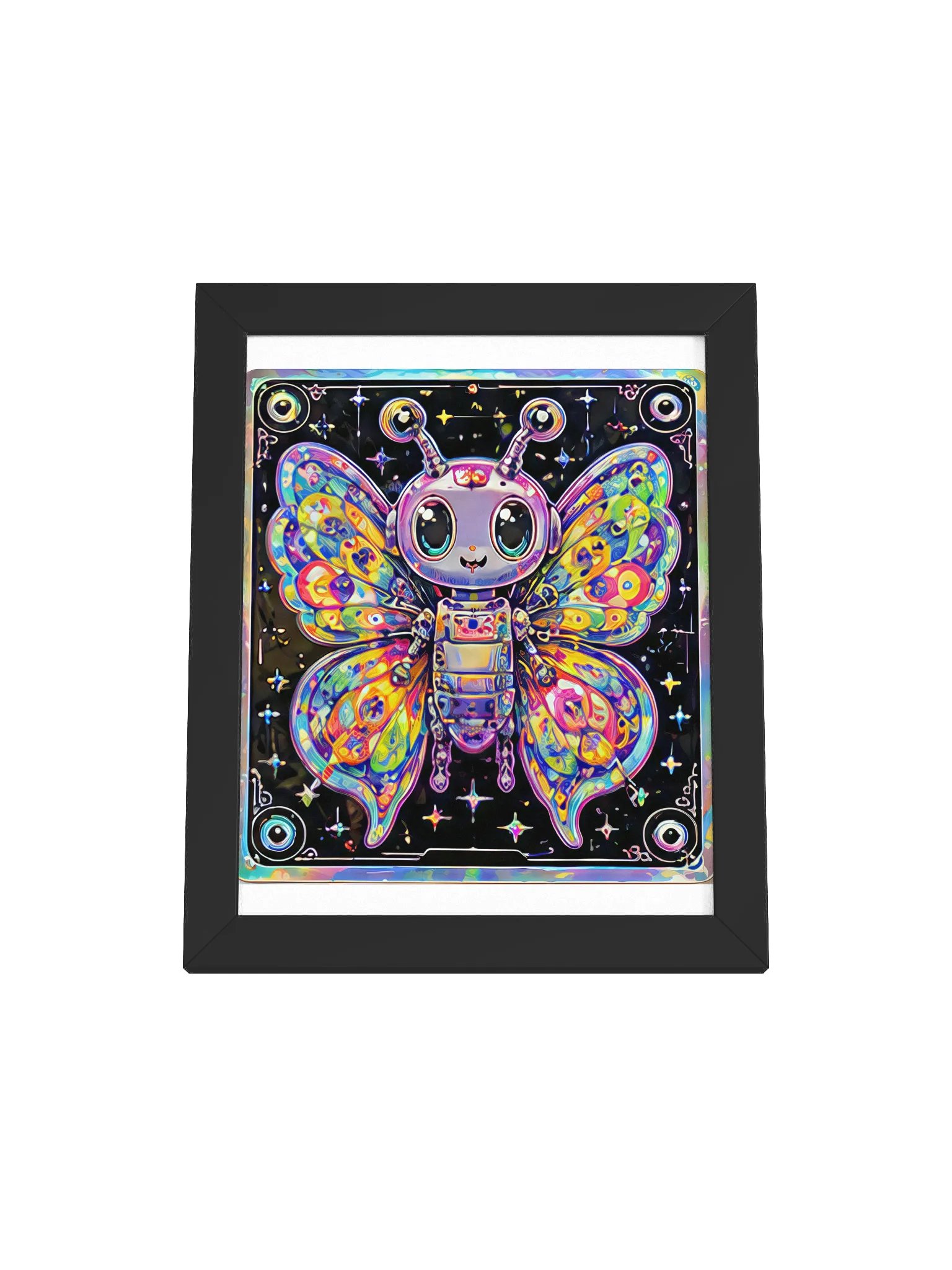 Mecha Butterfly Framed Poster product image (49)