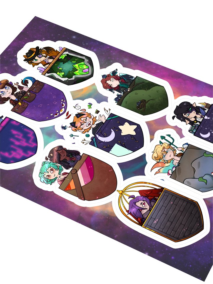 Pocket full of Pockets Sticker Set product image (2)