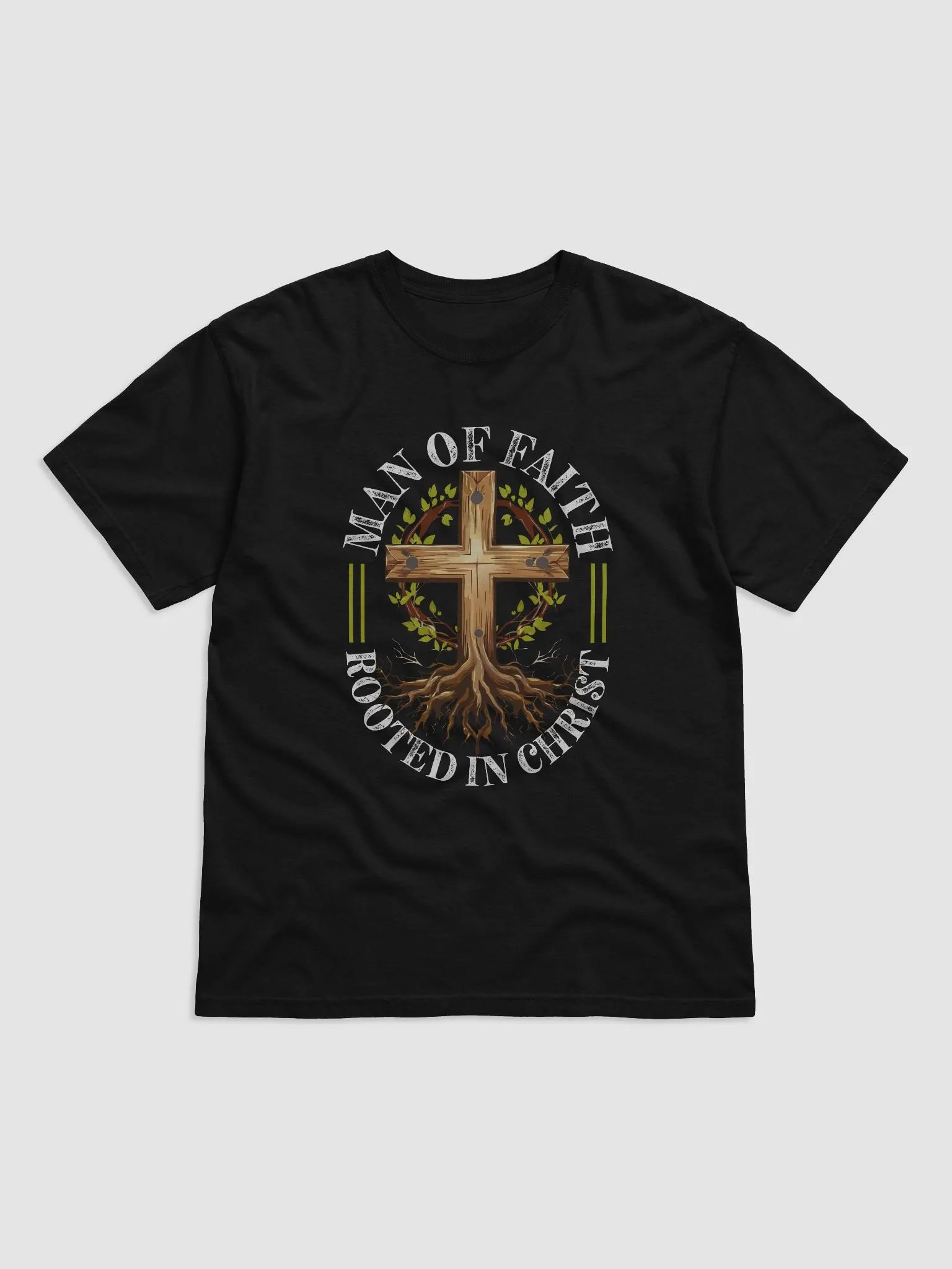 Man of Faith: Rooted in Christ T-Shirt product image (3)