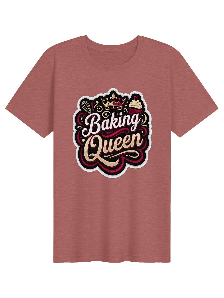 Baking Queen Whisk Crown Tee product image (3)