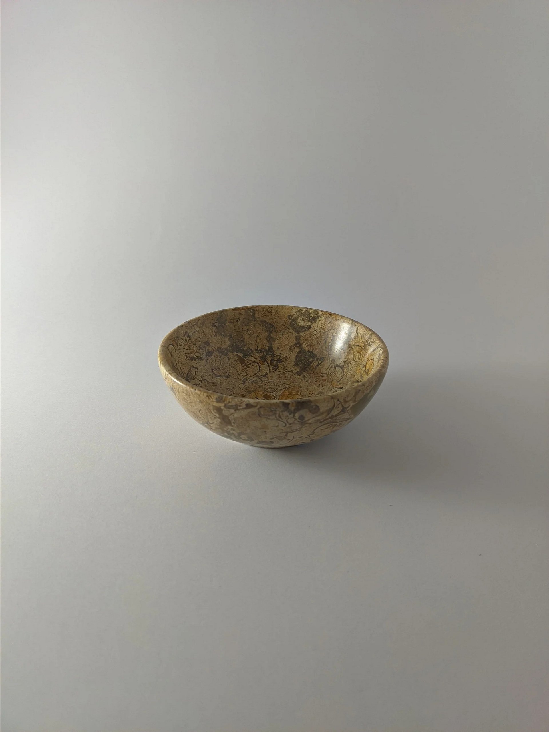 Fossil stone bowl product image (2)