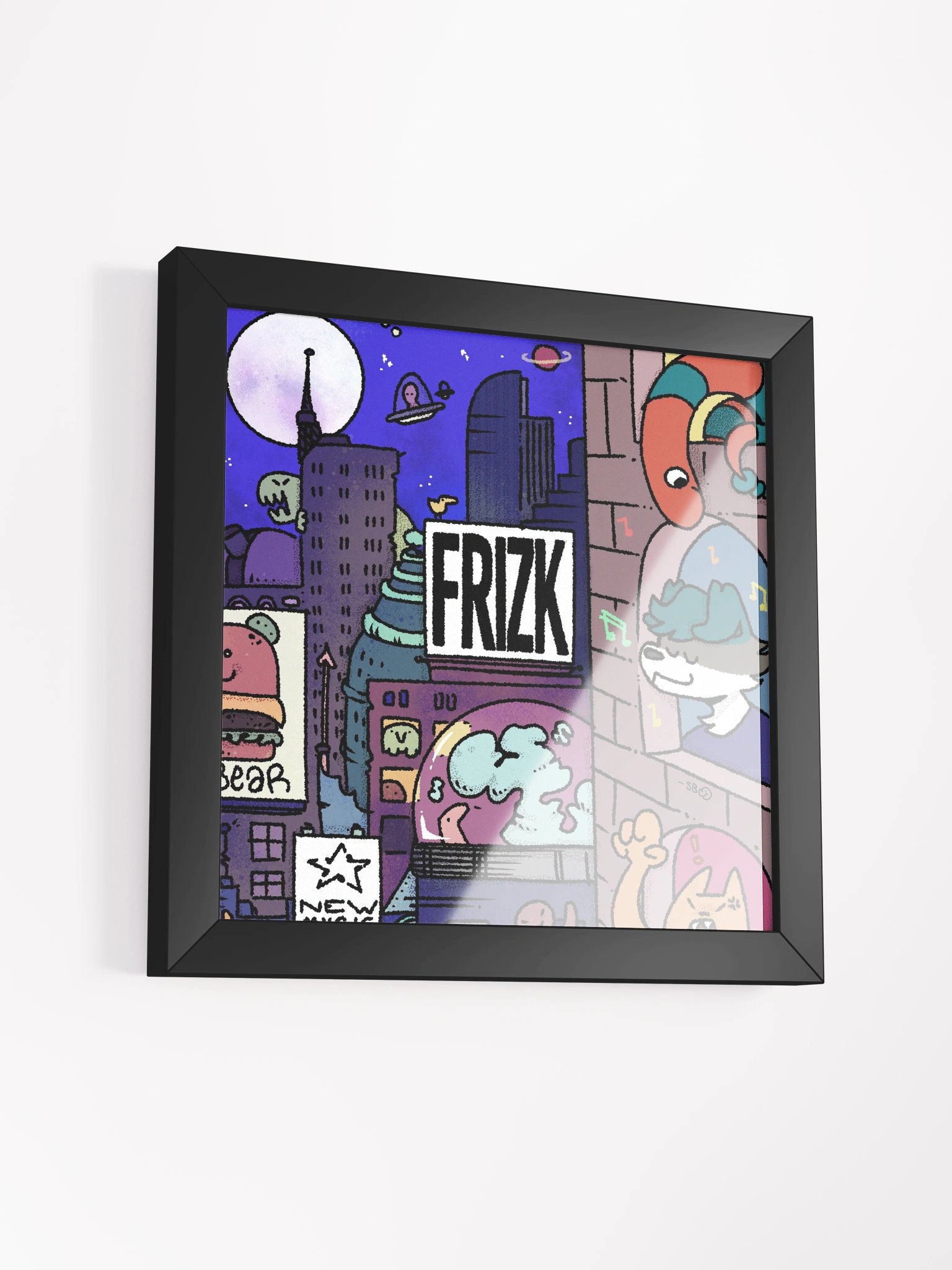 Frizk Big City - Framed product image (3)