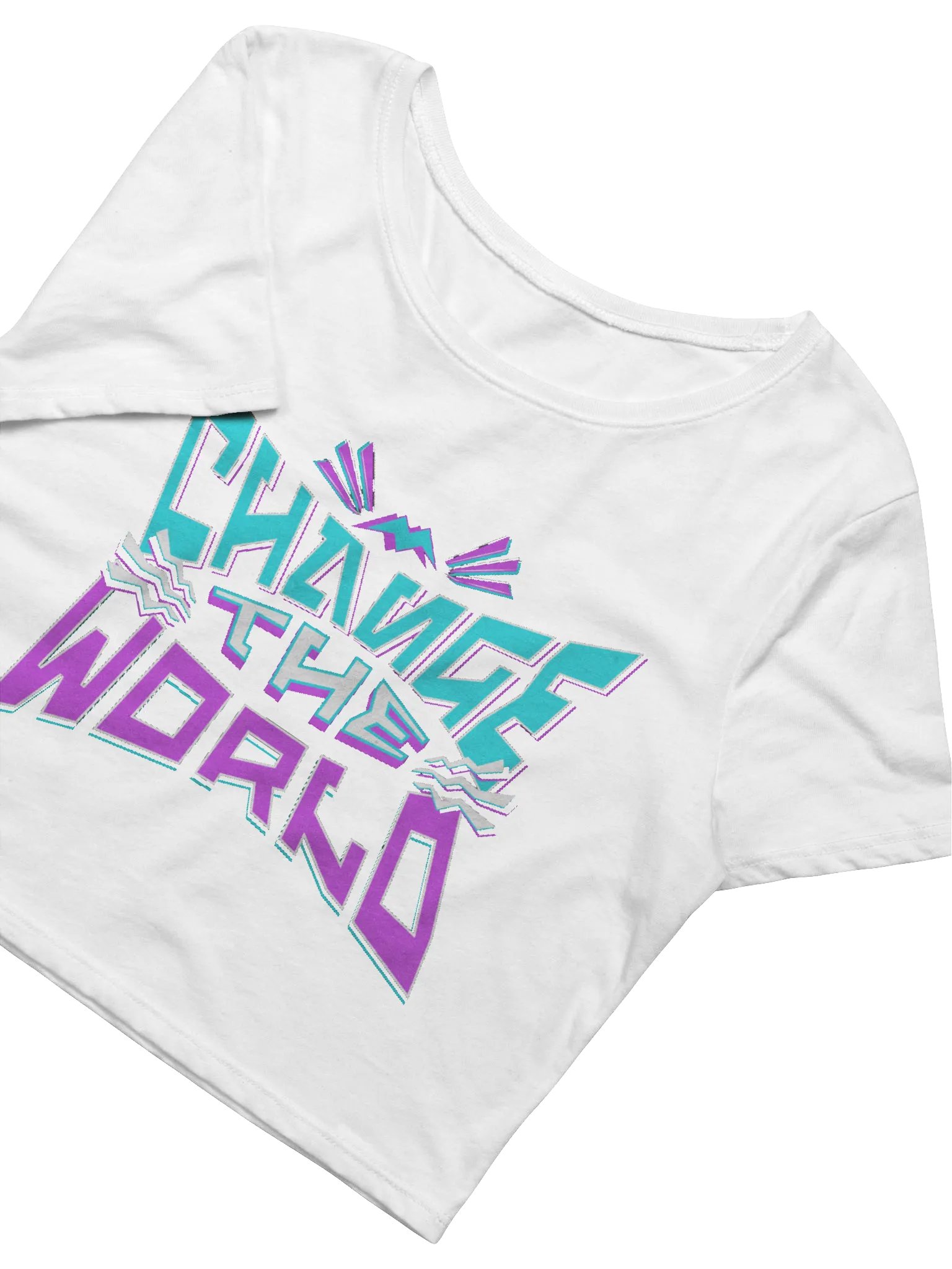 Change The World Crop Tee product image (5)