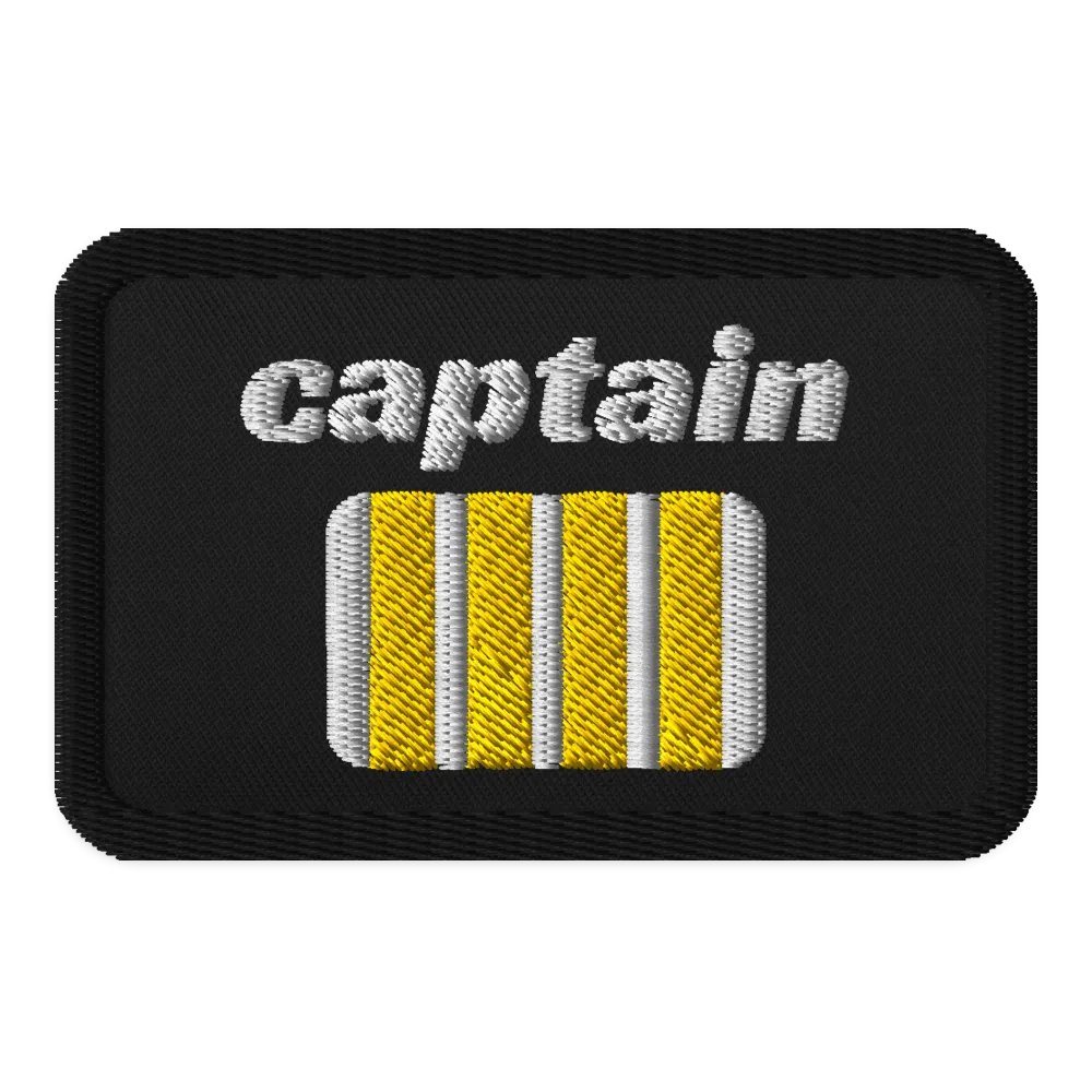 Captain (Flight Crew) - Embroidered Patch product image (1)
