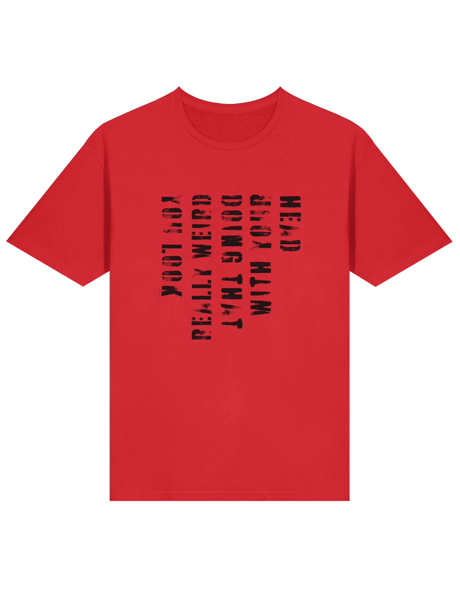 You Look Really Weird Doing That With Your Head - Black Letters product image (2)