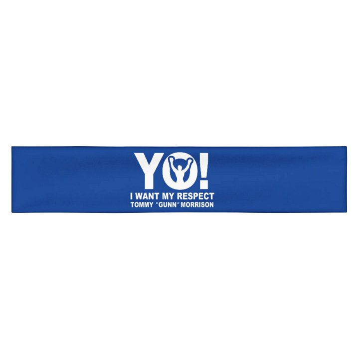 "YO! I want my respect" Headband product image (1)