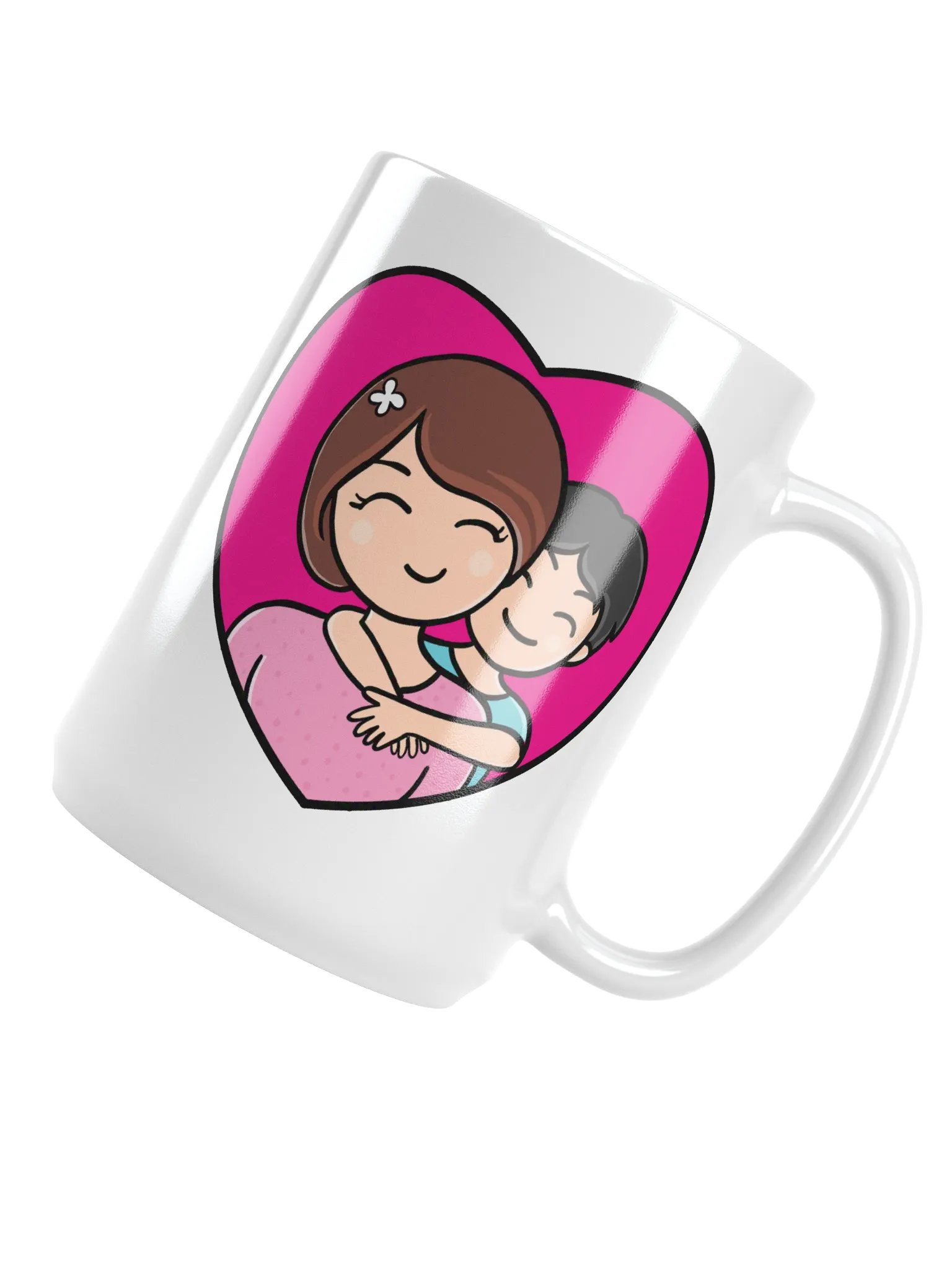 Mother & Son Heartwarming Embrace Mug product image (6)