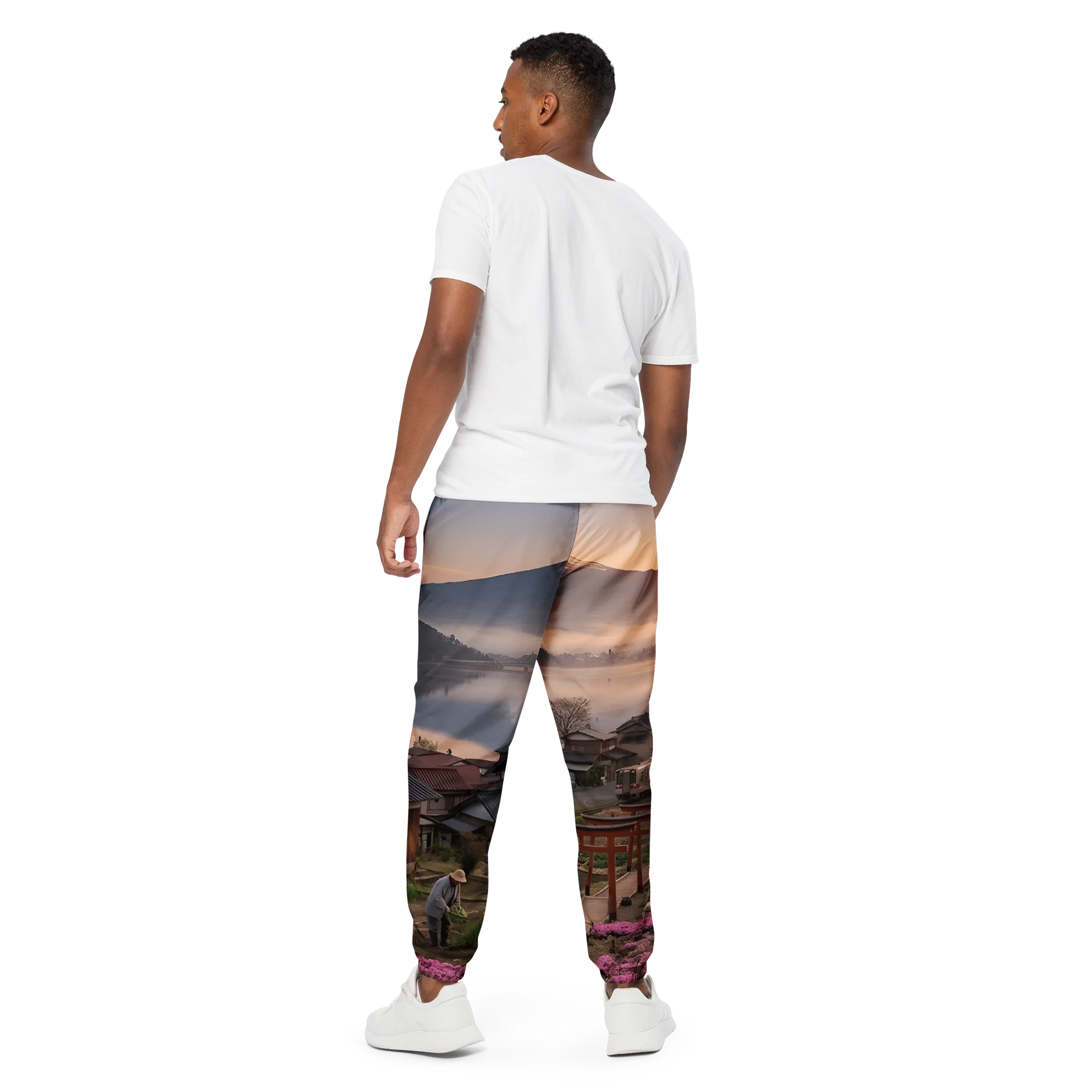 Mount Fuji Unisex Track Pants | Water-Resistant Streetwear product image (6)