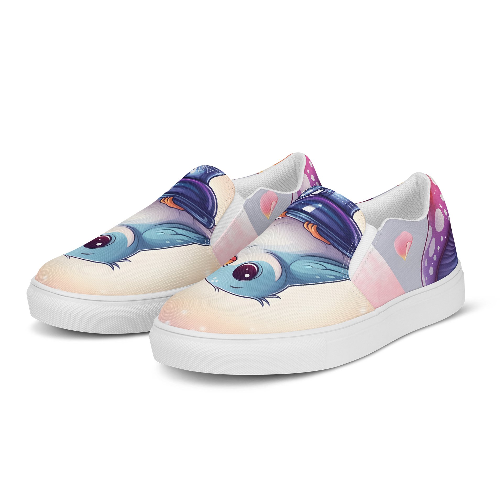 Whimsical Bird Bubble Blower Women's Shoes product image (3)