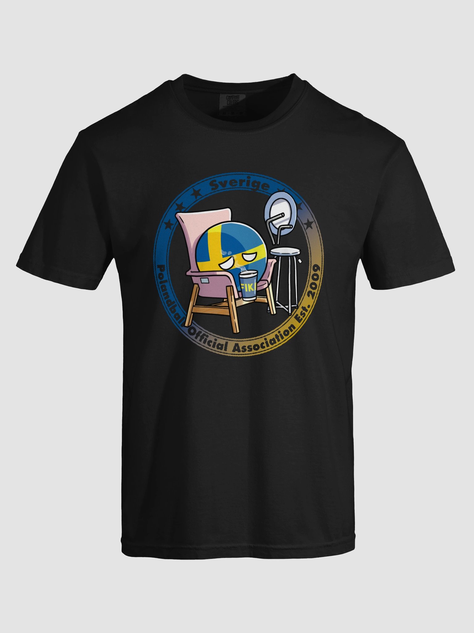 Polandball Official Association T-shirt - Sweden product image (5)