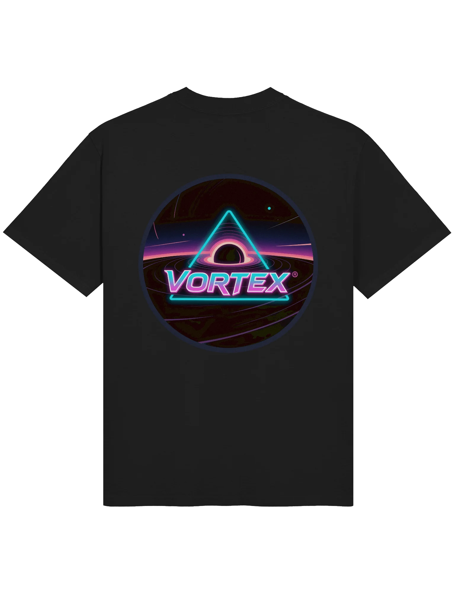 vortex space oversized carded cotton t-shirt product image (2)