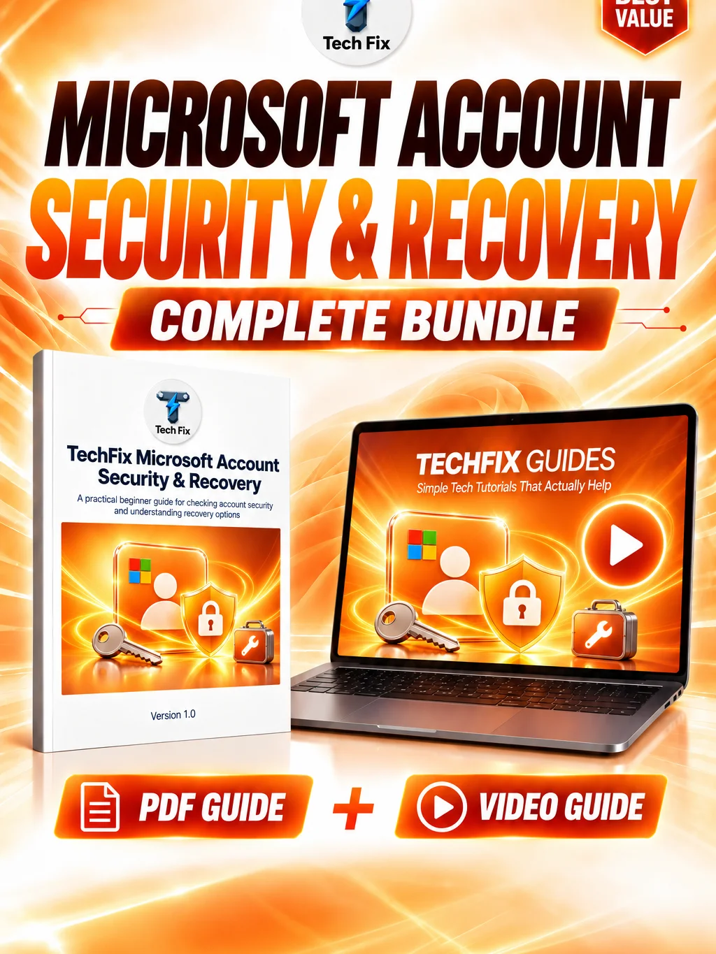 Microsoft Account Security & Recovery Mini Kit – Complete Bundle product image (1)