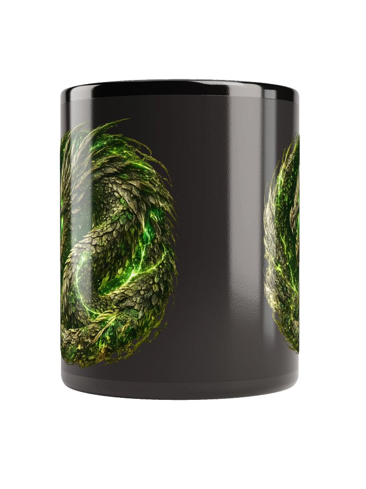 🟢🐉 The Green Dragon – The Living Force Mug product image (2)