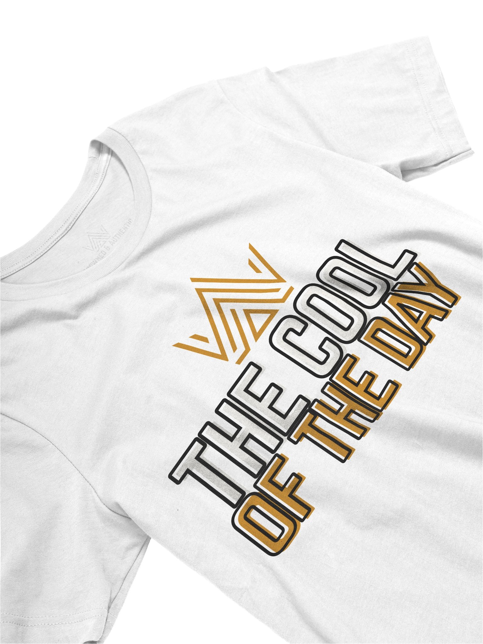 #TCOTD The Cool of the Day T-Shirt (Gold & Black Design) product image (1)