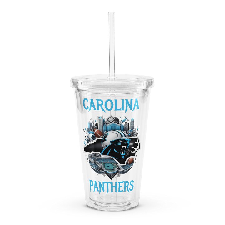 Carolina Cityscape Clear Tumbler (16 oz) product image (1)