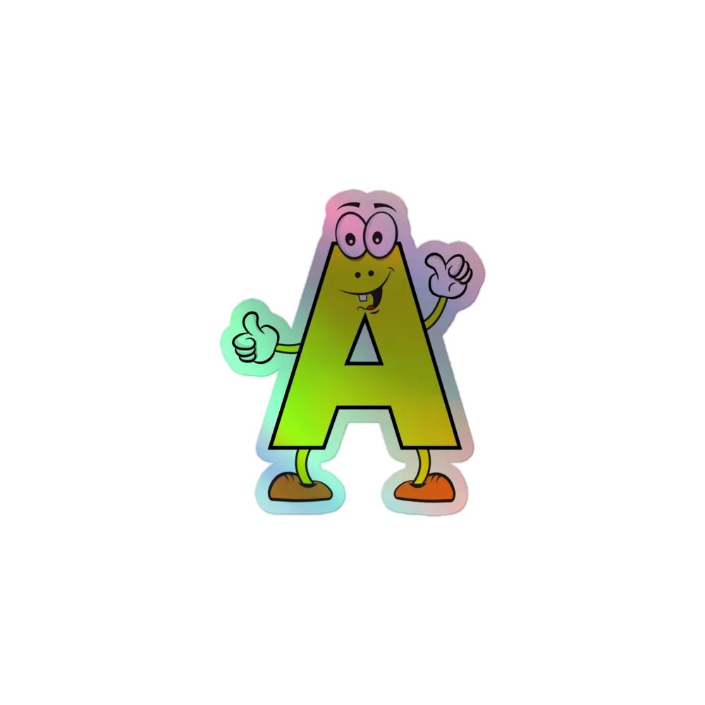A Holographic Cartoon Character Sticker product image (1)