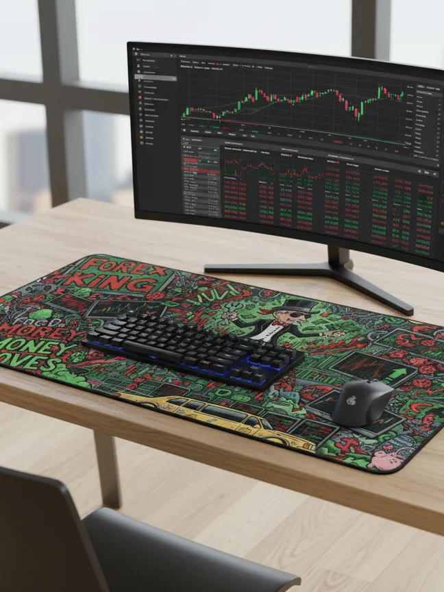 Deskmat Forex King product image (1)