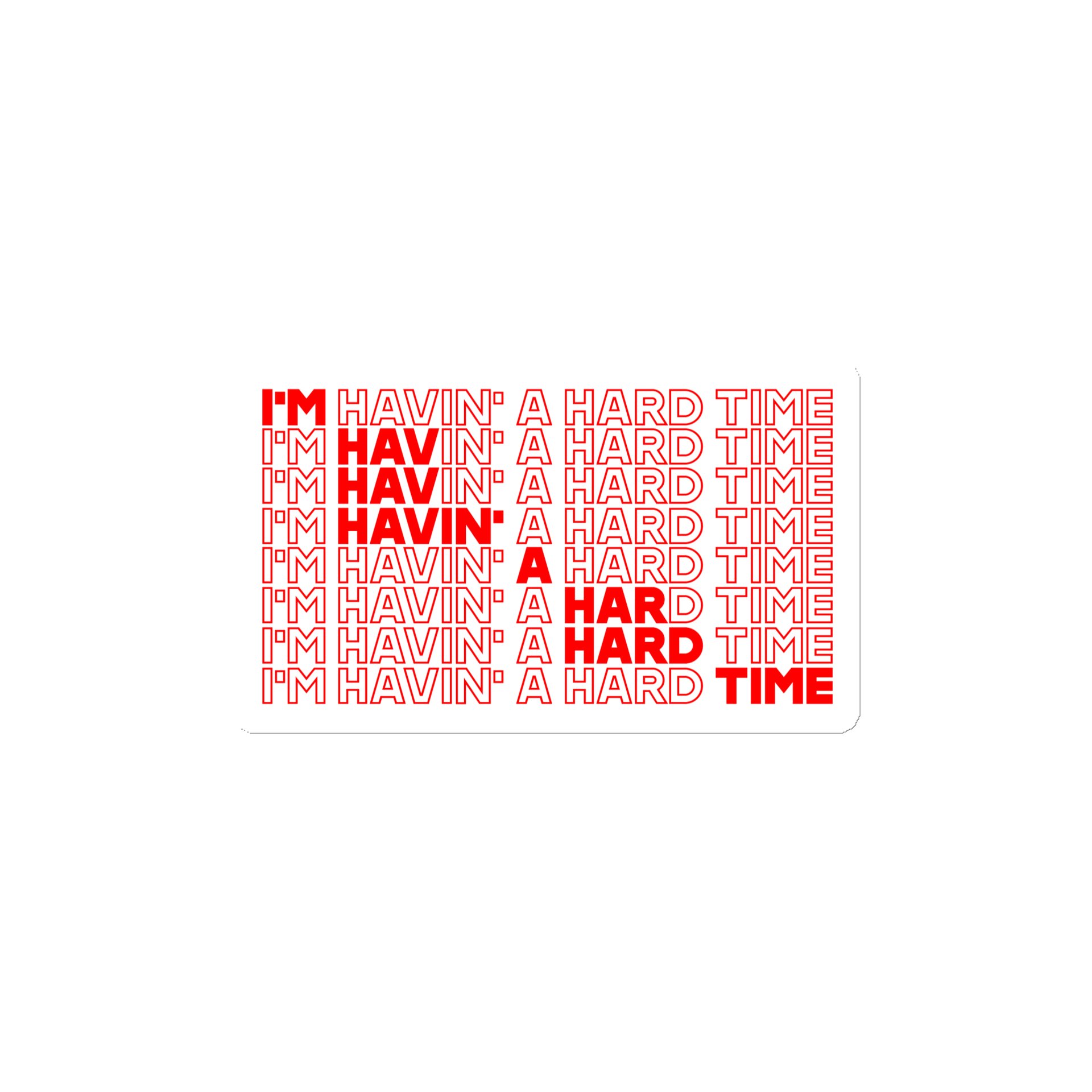 hard time magnet product image (1)