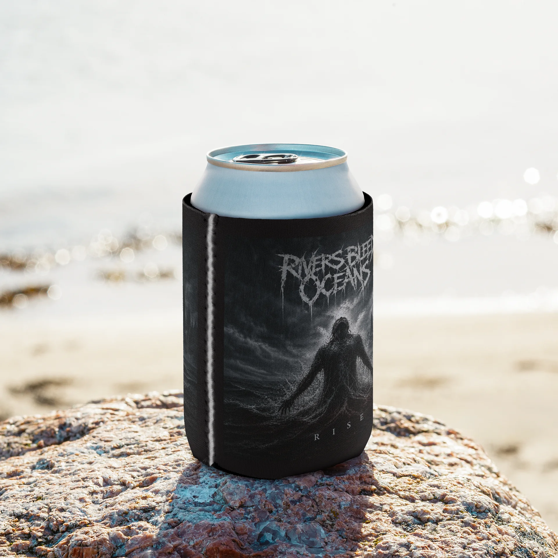 RIVERS BLEED OCEANS Coozie — Rise product image (8)