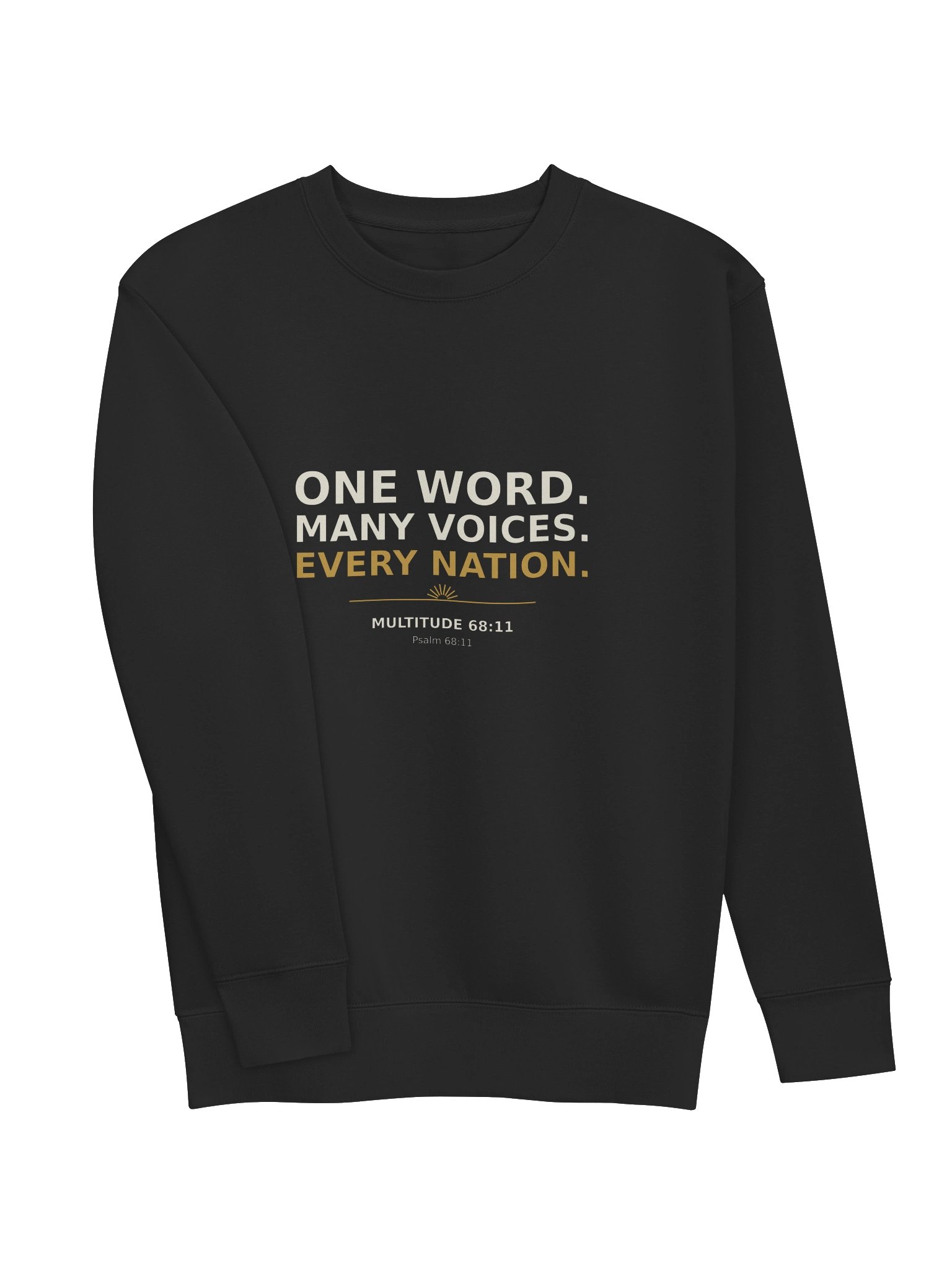 One Word, Many Voices Sweatshirt product image (3)
