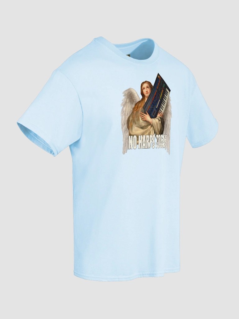 NO HARPS TODAY, by Frank Fonik, Techno EDM Unisex t-shirt product image (2)