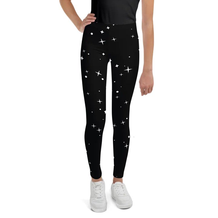Starry Night Youth Leggings product image (1)