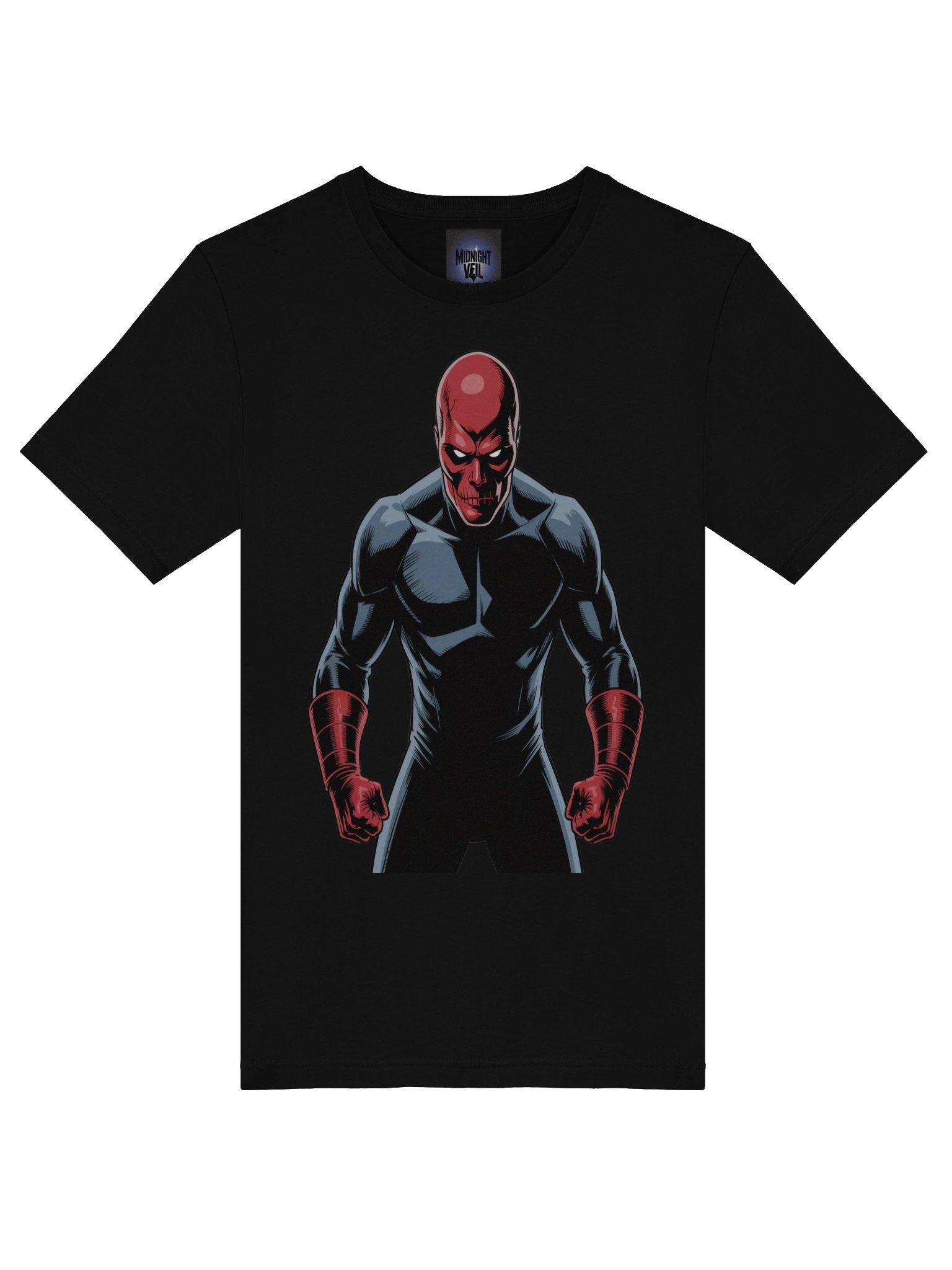 Crimson Fist: Red Skull Supersoft Graphic T-Shirt product image (7)