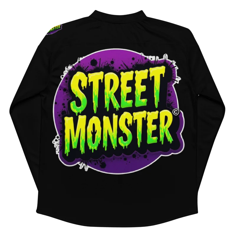 LIMITED EDITION - CNX Core All-over print Unisex Long Sleeve Tee — Street Monster 001 product image (2)