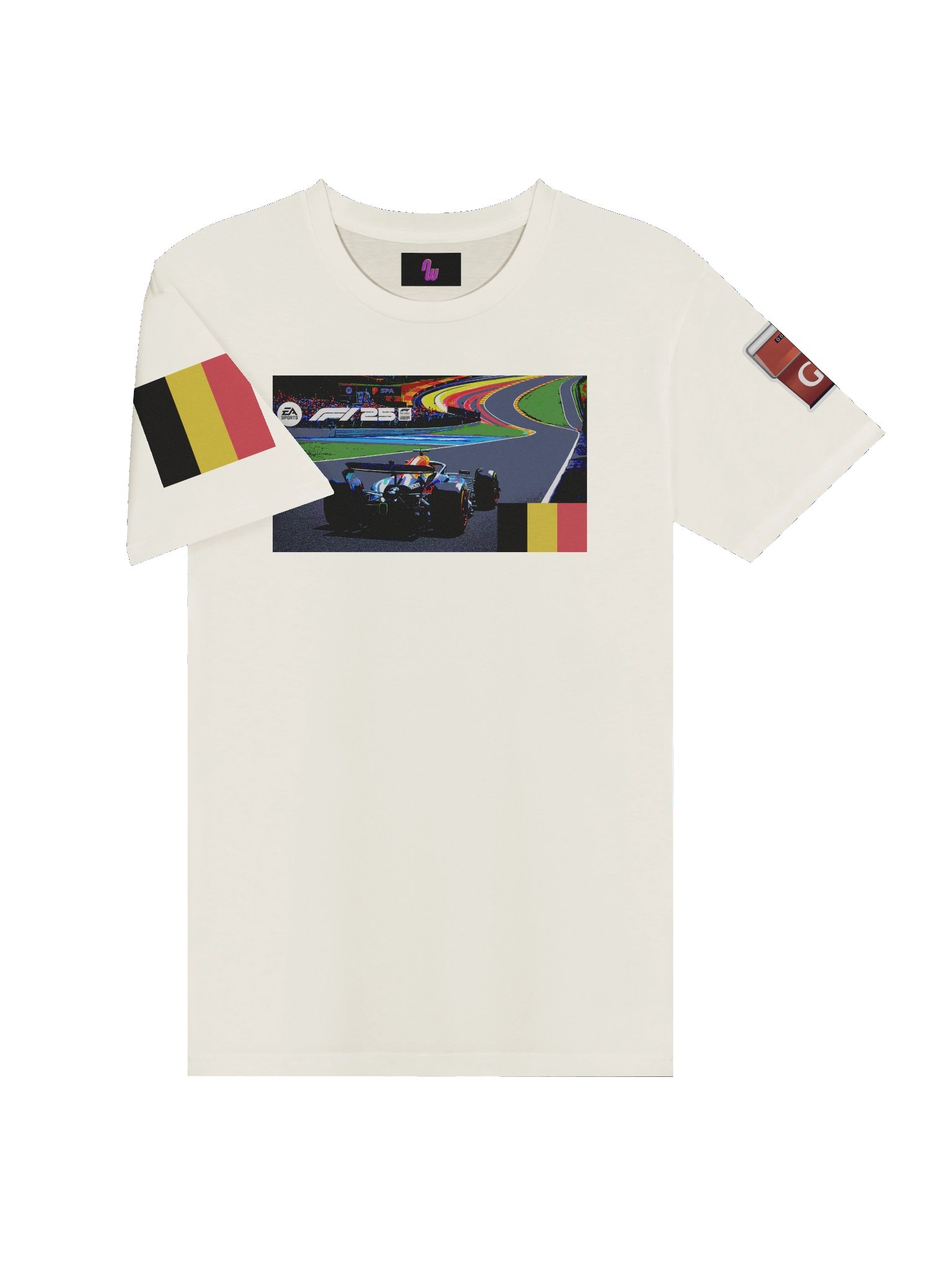NyteWatch F1 25 Episode 13 Belgian GP Unisex T-Shirt product image (3)
