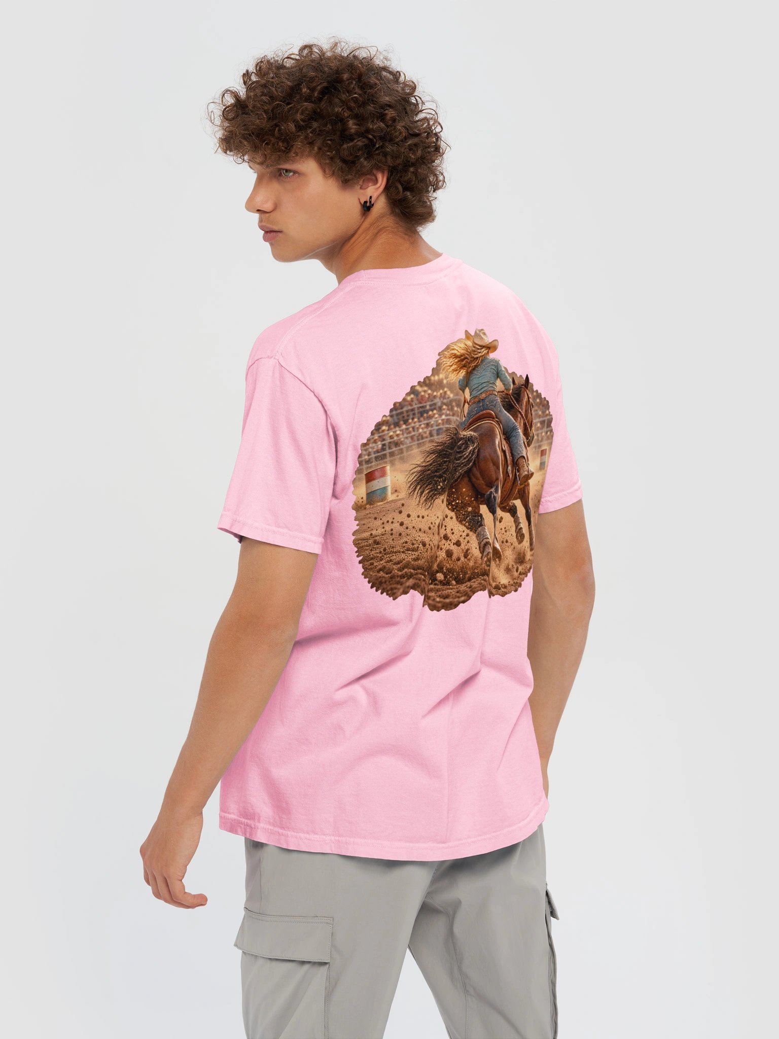 Barrel Racing Shirt — Save the Barrel Two-Sided Tee | Broken Cowgirl™ product image (8)