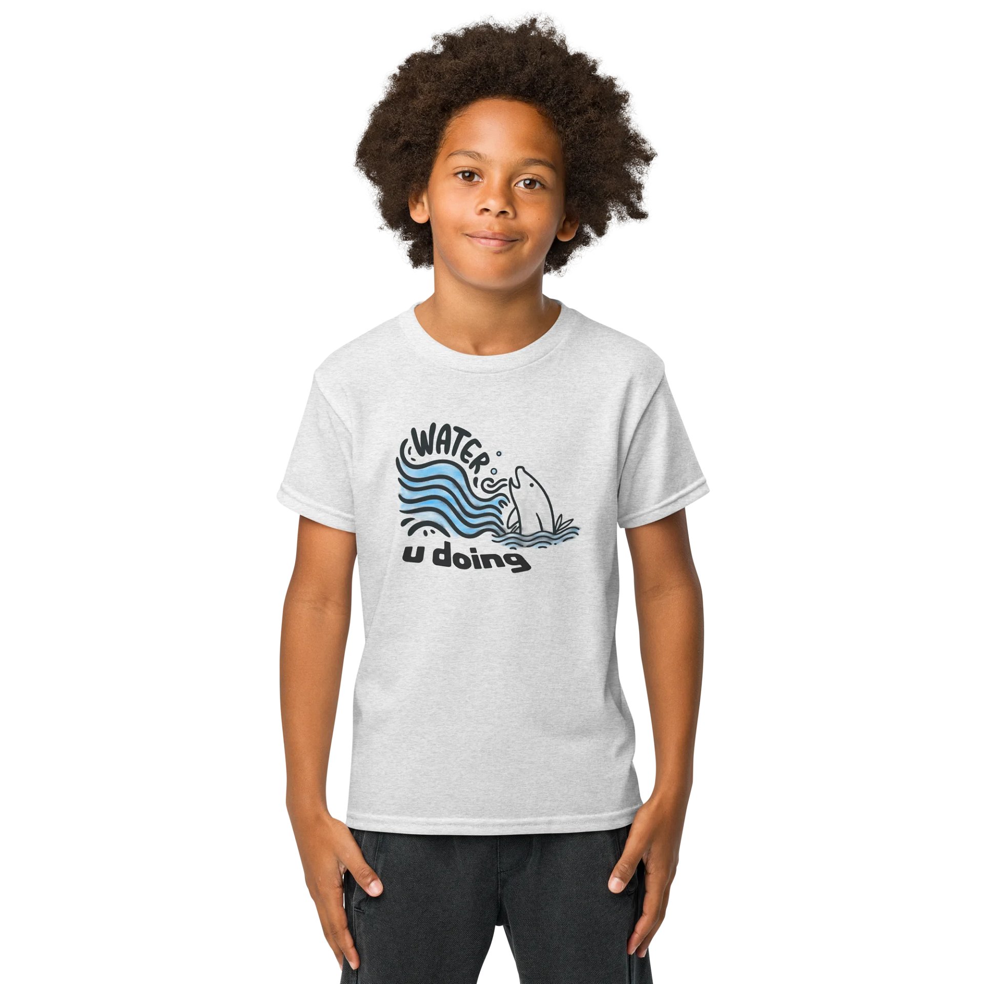Whimsical Waves Youth Sports Tee - Water U Doing product image (6)