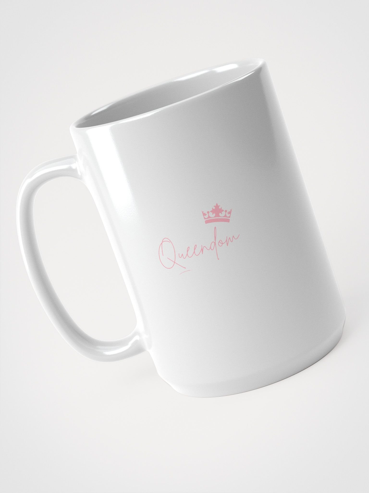 Queendom White Glossy Mug product image (4)