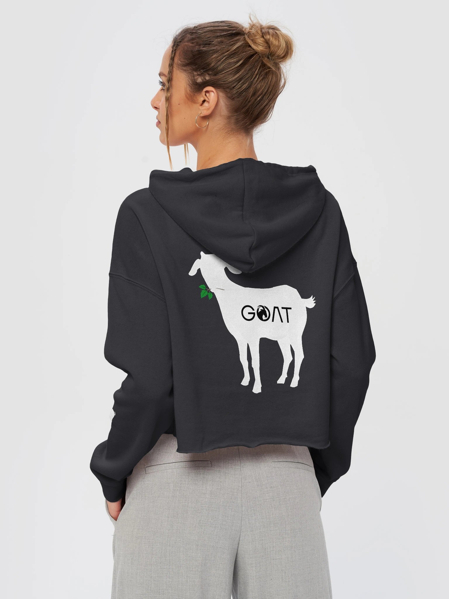 No Wahala® Women's Cropped Hoodie product image (4)