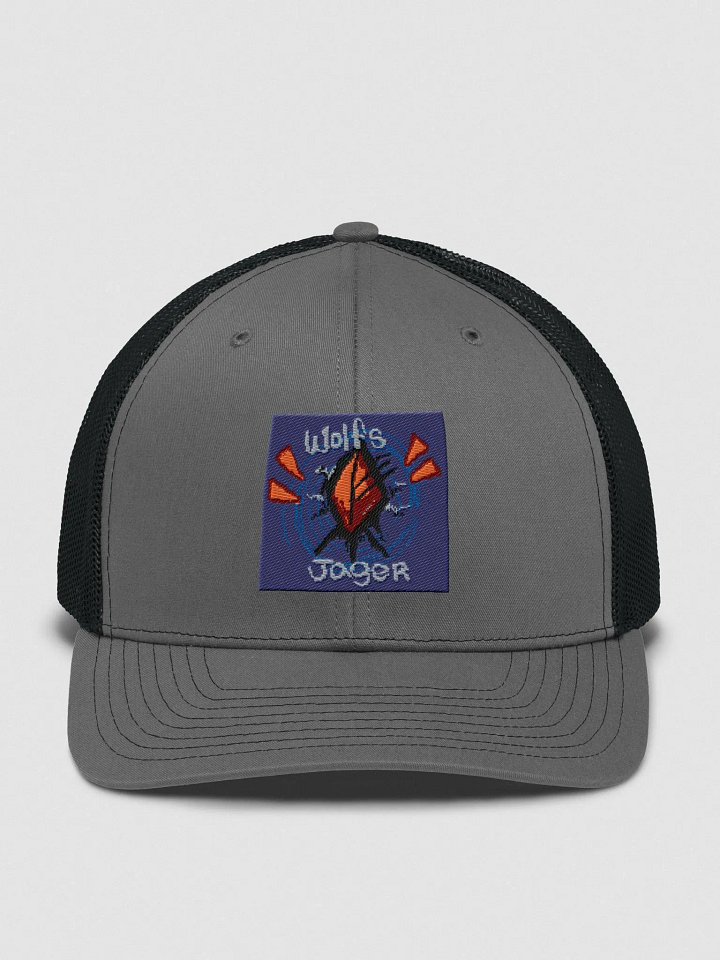 Orignal WolfsJäger Pixel Art Trucker Hat product image (1)