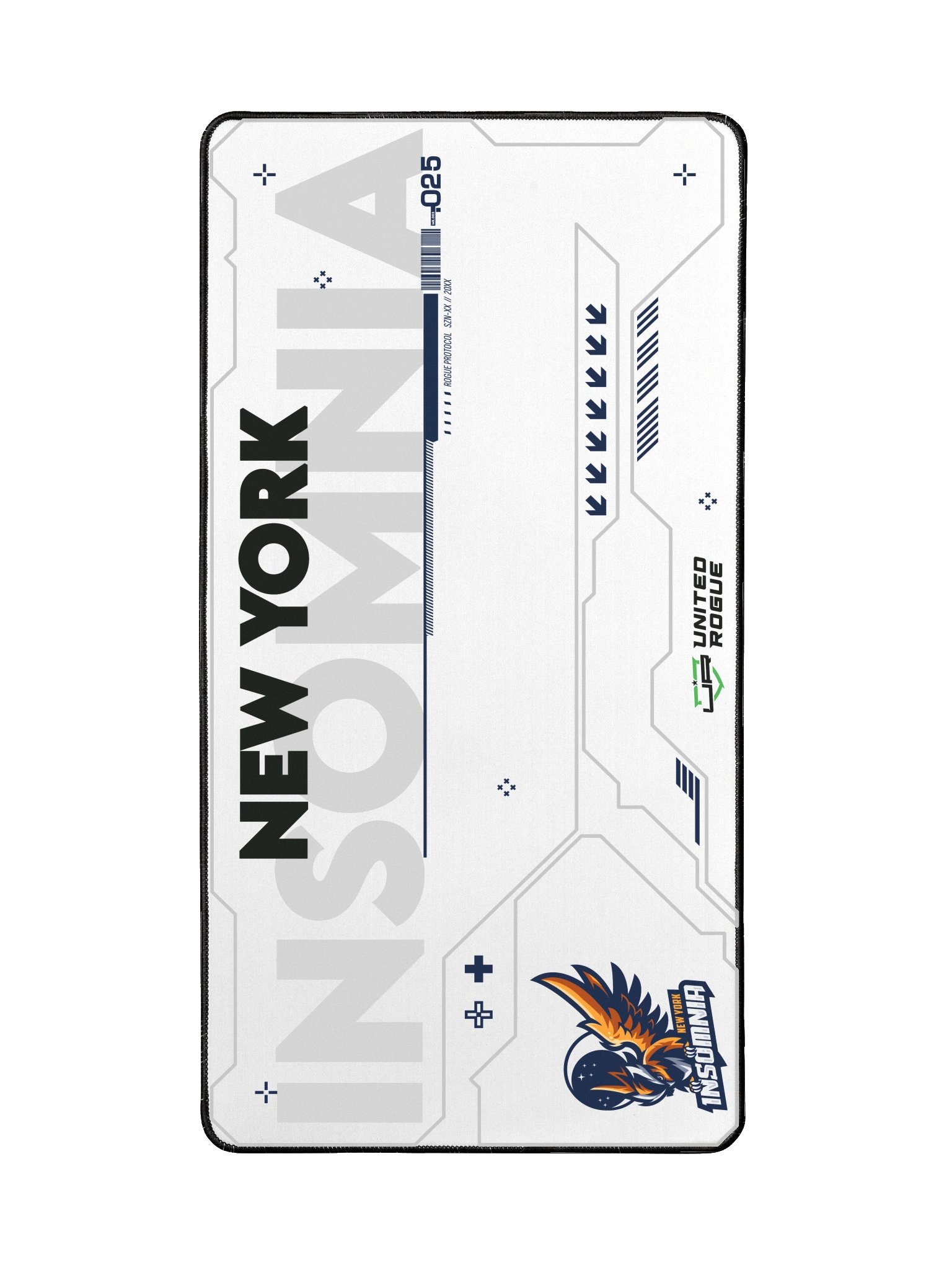 New York Insomnia White Desk Mat product image (2)