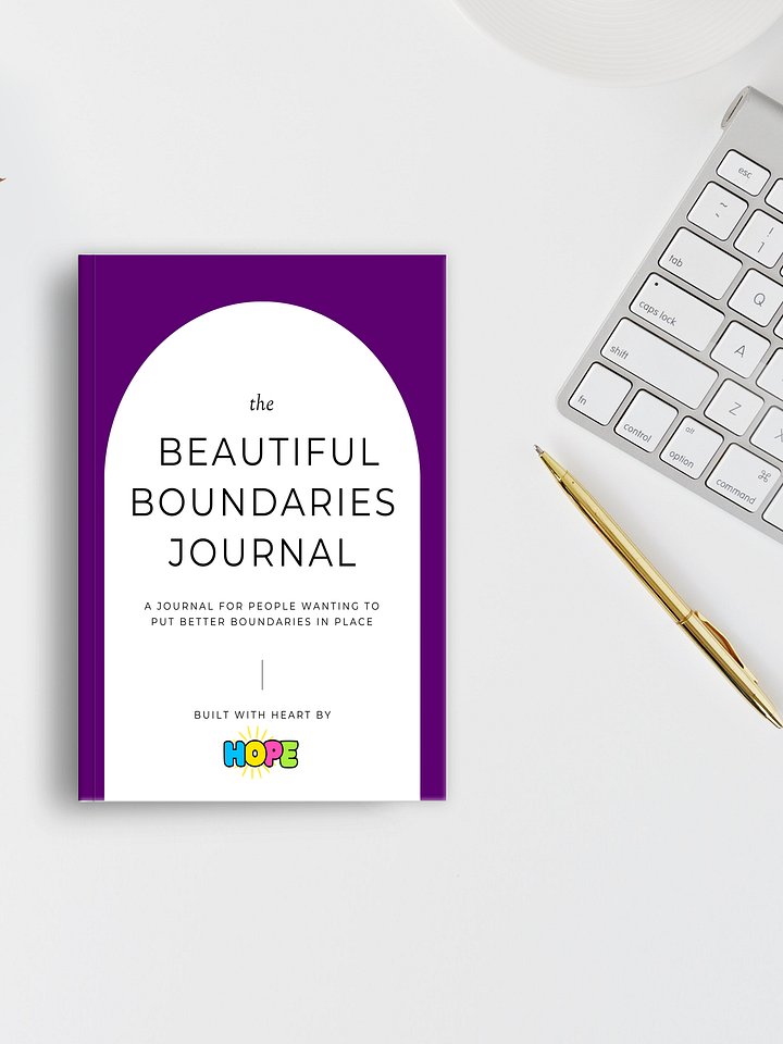 The Beautiful Boundaries: A Gentle Journal for Reclaiming Your Space product image (2)